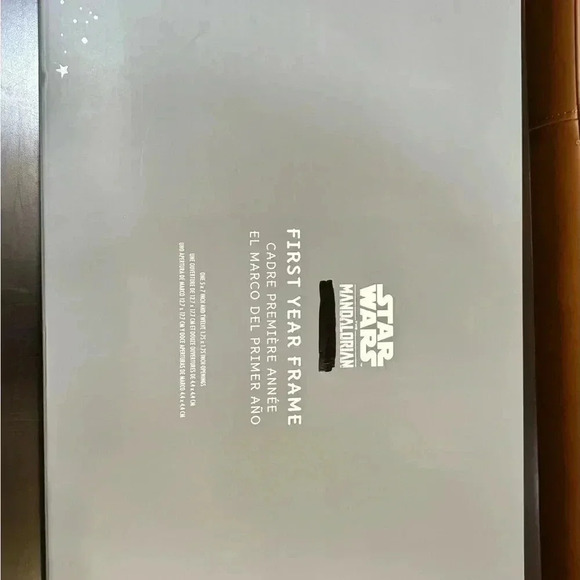 Star Wars The Mandalorian Grogu First Year Frame New - by Pottery Barn - Picture 3 of 6